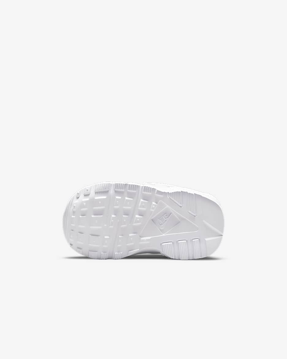 Nike huarache toddler white sales